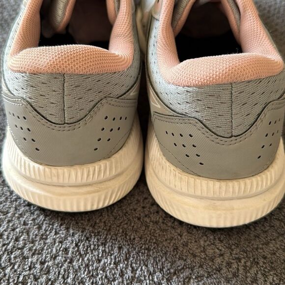 ASICS Gel-Contend 8 Running Shoes Gray Blush Pink Lightweight Comfort Sneakers 9 - Picture 7 of 15